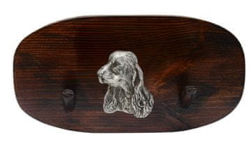 Artdog Angleški koker španjel - obešalnik za dodatke, obešalnik za medalje s psom, kaveljčki za ključe znamke Art-Dog