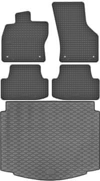 VW Golf VII Hatchback od 2012-2019 KOMPLET - gumijaste avtotesnine + zaščitna preproga za prtljažnik