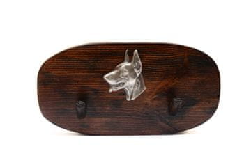 Artdog Doberman, Dobermann I - obešalnik za dodatke, obešalnik za medalje s psom, kaveljčki za ključe znamke Art-Dog