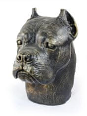 Cane Corso Italiano - pasji doprsni kip, velika pasja glava za vrt, edinstvena dekoracija dnevne sobe