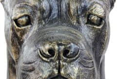 Cane Corso Italiano - pasji doprsni kip, velika pasja glava za vrt, edinstvena dekoracija dnevne sobe