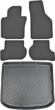 shumee Seat Altea XL Hatchback od 07.2006-08.2015 komplet - gumijaste avtotesnine + zaščitna preproga za prtljažnik