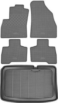 shumee Fiat Fiorino III VAN od letnikov 2008-2018 komplet - gumijaste avtotesnine + zaščitna preproga za prtljažnik