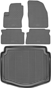 shumee Ford C-Max I Minivan od letnikov 2004-2010 komplet - gumijaste avtotesnine + zaščitna preproga za prtljažnik