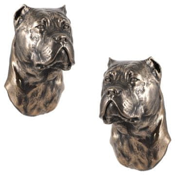Artdog Cane Corso Italiano - kipec psa, viseči doprsni kip, edinstvena dekoracija za ljubitelja psov znamke Art-Dog
