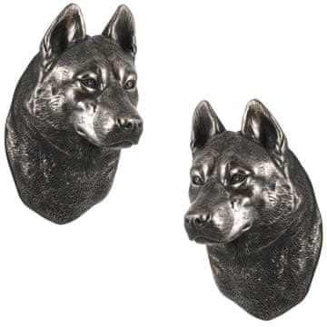 Artdog Sibirski haski - pasja figurica, viseči doprsni kip, edinstvena dekoracija za ljubitelja psov znamke Art-Dog