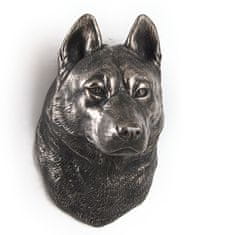 Artdog Sibirski haski - pasja figurica, viseči doprsni kip, edinstvena dekoracija za ljubitelja psov znamke Art-Dog
