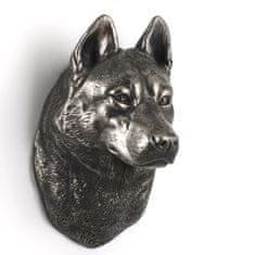 Artdog Sibirski haski - pasja figurica, viseči doprsni kip, edinstvena dekoracija za ljubitelja psov znamke Art-Dog