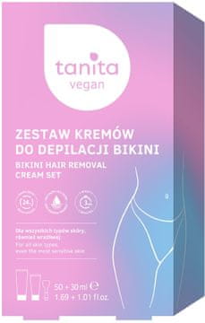 MIRACULUM Komplet krem za depilacijo bikini predela Tanita (krema za depilacijo 50 ml + balzam za po depilaciji 30 ml)