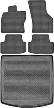 shumee Seat Leon III Kombi od letnikov 2012-2019 komplet - gumijaste avtotesnine + zaščitna preproga za prtljažnik