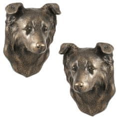 Artdog Border Collie - pasja figurica, viseči doprsni kip, edinstvena dekoracija za ljubitelja psov znamke Art-Dog