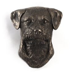 Artdog Border terier - pasja figurica, viseči doprsni kip, edinstvena dekoracija za ljubitelja psov znamke Art-Dog