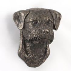 Artdog Border terier - pasja figurica, viseči doprsni kip, edinstvena dekoracija za ljubitelja psov znamke Art-Dog