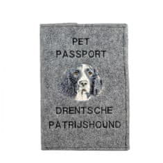 Artdog Nizozemski pes jerebice - etui za pasji potni list, ovitek za dokumente, darilo za popotnike znamke Art-Dog