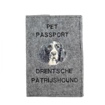 Artdog Nizozemski pes jerebice - etui za pasji potni list, ovitek za dokumente, darilo za popotnike znamke Art-Dog