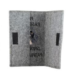Artdog Nizozemski pes jerebice - etui za pasji potni list, ovitek za dokumente, darilo za popotnike znamke Art-Dog