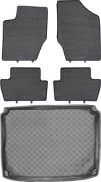 shumee Citroen C4 I Coupe od letnikov 2004-2010 komplet - gumijaste avtotesnine + zaščitna preproga za prtljažnik