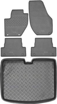 shumee Volvo V40 II Kombi od letnikov 2012-2019 komplet - gumijaste avtotesnine + zaščitna preproga za prtljažnik