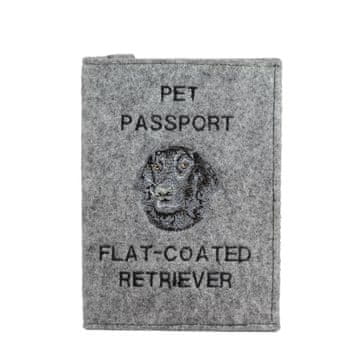 Artdog Ploskodlaki prinašalec - etui za pasji potni list, ovitek za dokumente, darilo za potovanje znamke Art-Dog
