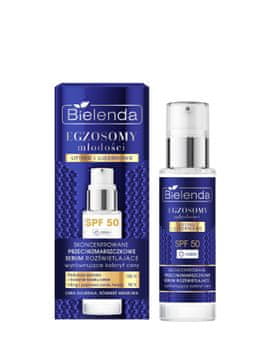 Bielenda Prof. Bielenda Exosomes of Youth Koncentrirani serum proti gubam, ki posvetli in izenači ten kože, SPF 50, 30 ml