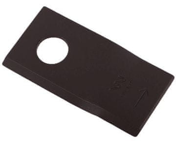 shumee Levi nož kosilnice 94x48x3mm luknja 19 uporaba 570409 Niemeyer Kverneland Varyński (prodaja se v 25 kosih)