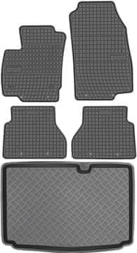 shumee Ford B-Max Minivan od letnika 2012-2017 komplet - gumijaste avtotesnine + zaščitna preproga za prtljažnik