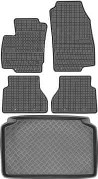 shumee Ford B-Max Minivan od letnika 2012-2017 komplet - gumijaste avtotesnine + zaščitna preproga za prtljažnik