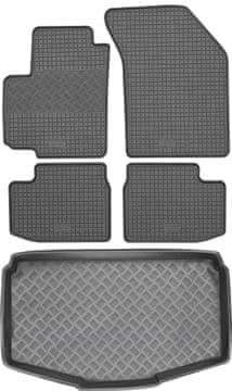 shumee Suzuki Swift III Hatchback od 2008-2010 komplet - gumijaste avtotesnine + zaščitna preproga za prtljažnik