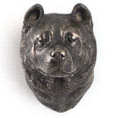 Artdog Akita, Akita Inu - kipec psa, viseči doprsni kip, edinstvena dekoracija za ljubitelje psov znamke Art-Dog