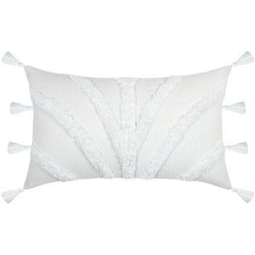 shumee Balma bela blazina 30x50 cm z resicami