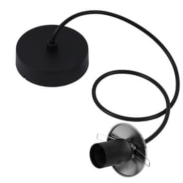 shumee Ploščati kabel 100 črna plošča 80 krom