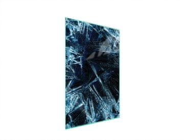 shumee Steklena deska za rezanje 35x52 Frost