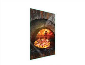 shumee Steklena deska za rezanje 35x52 Pizza