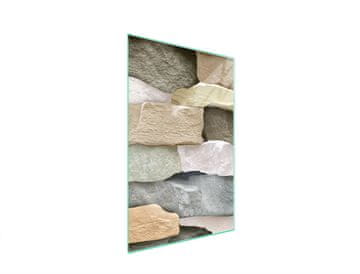 shumee Steklena deska za rezanje 35x52 Brick