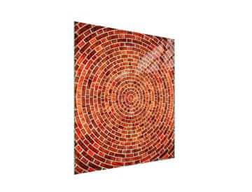 shumee Steklena deska za rezanje 45x52 Brick