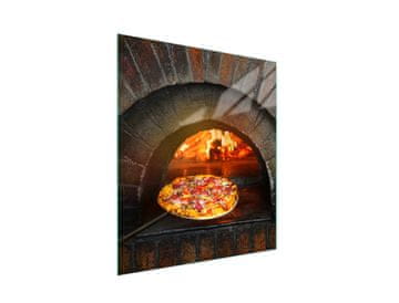 shumee Steklena deska za rezanje 45x52 Pizza