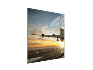 shumee Steklena deska za rezanje 45x52 Plane