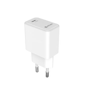 eSTUFF Polnilnik eSTUFF USB-C PD 20W bel, EU