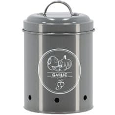 Esschert Design Starinska siva posoda za česen 1,15 l