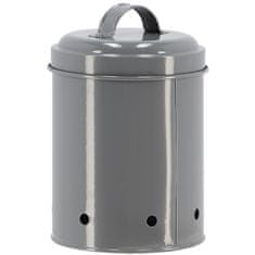 Esschert Design Starinska siva posoda za česen 1,15 l