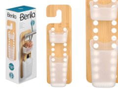 Berilo Bambusov organizator s posodami 44 cm