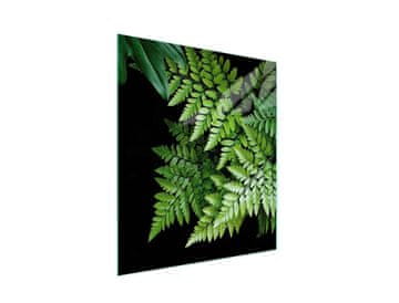 shumee Steklena deska za rezanje 45x52 Leaf