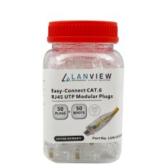shumee Lanview LVN125305 RJ45 vtič prozoren