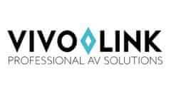 Vivolink VLCBKITB organizator kablov za mizo/steno črne barve, 3 kosi.