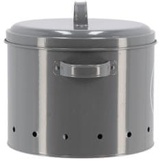 Esschert Design Starinska siva posoda za krompir 6 l