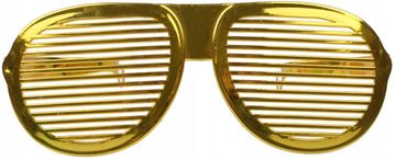 ARPEX XXL Disco Blinds očala 80. let zlata