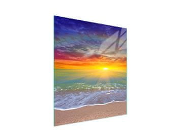 shumee Steklena deska za rezanje 45x52 Sun