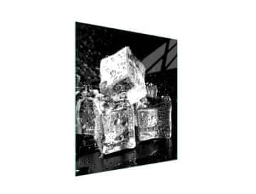 shumee Steklena deska za rezanje 45x52 Ice