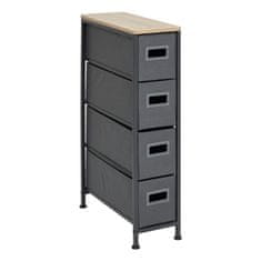 5Five® Kopalniška polica 20x75 cm antracit