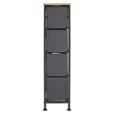 5Five® Kopalniška polica 20x75 cm antracit